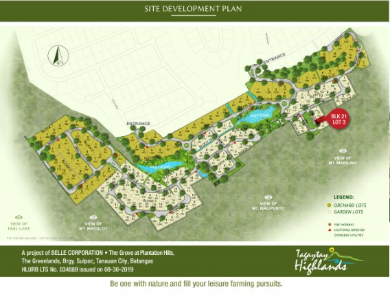 The Grove Plantation Hills Site Development Plan